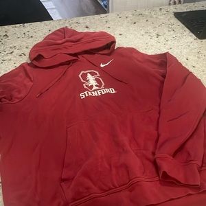 Nike Stanford Hoodie, size xl, Cardinal red